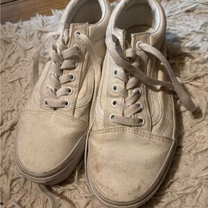 Vans Women's Sneakers - Cream